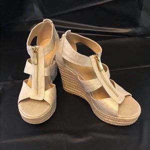 Michael Kors Berkley Espadrille Wedge Sandals